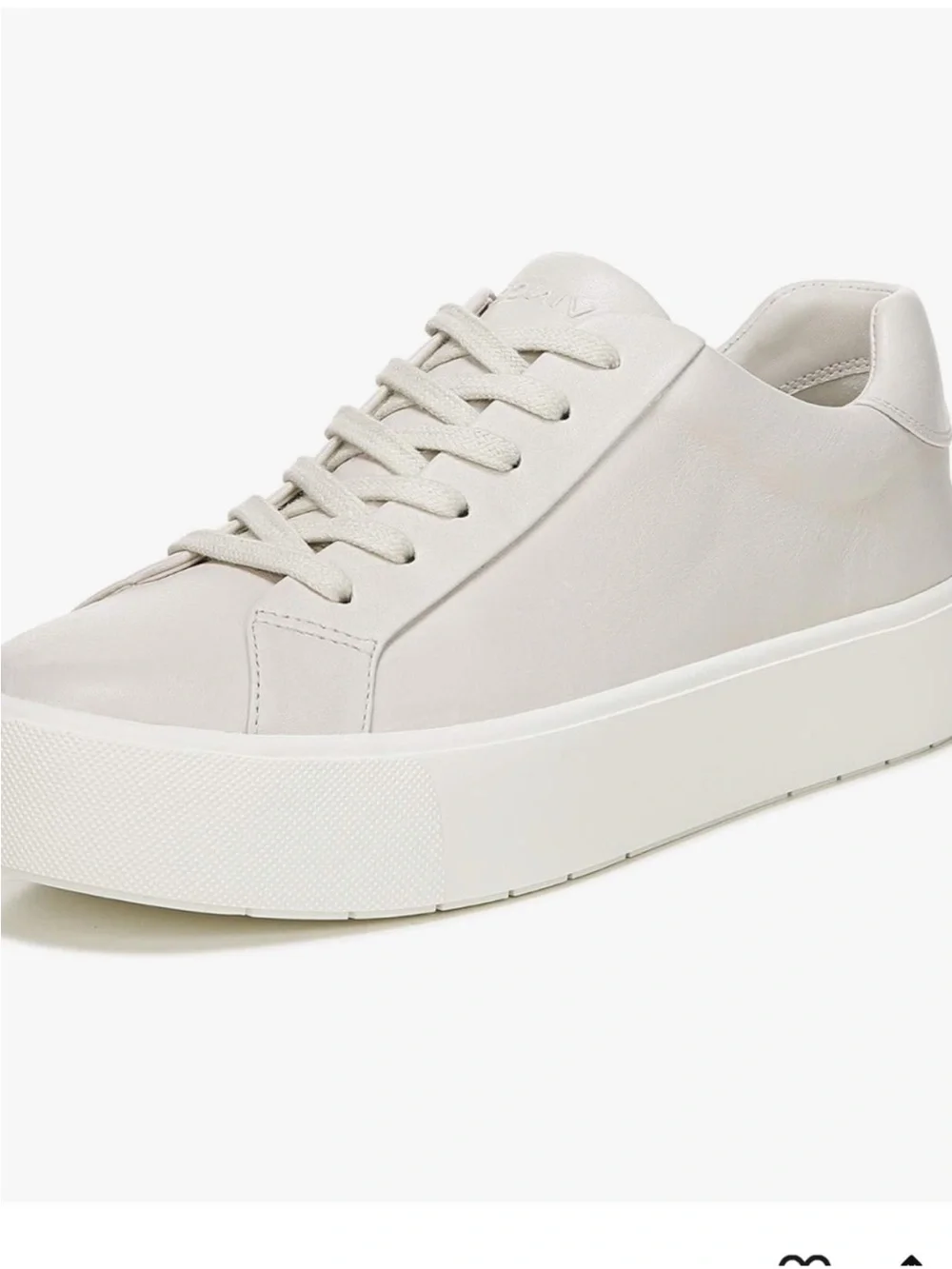 Vince Benfield platform sneakers Platform Leather Sneakers in Light Taupe size 7